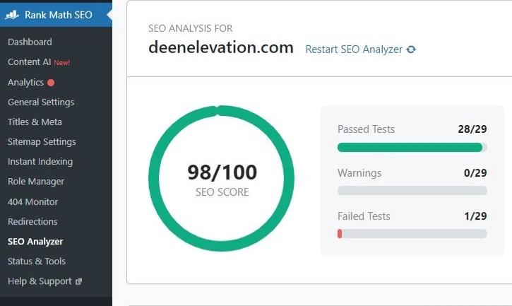 on page seo portfolio